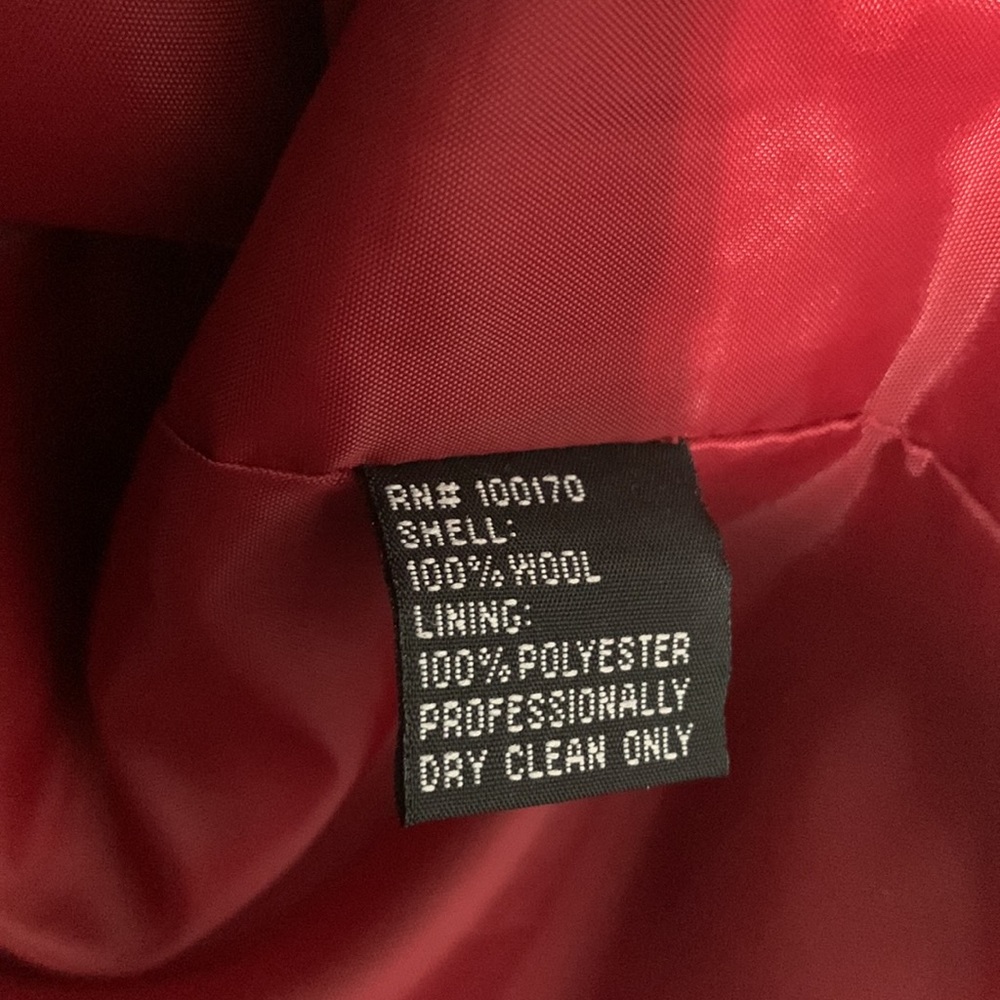 Sandro Red Wool Jacket - image 3